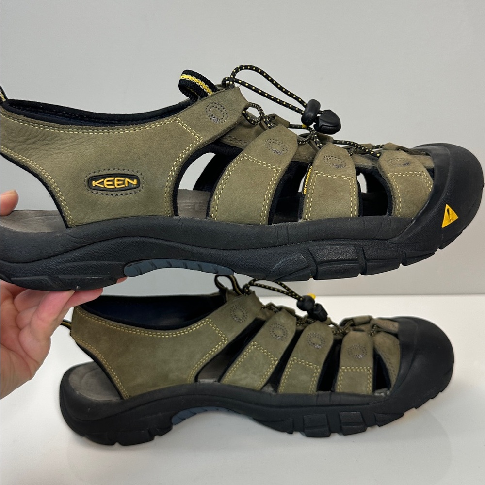 Keen Waterproof Newport H2 Mens Green Sandals Size 11.5 - Picture 15 of 16